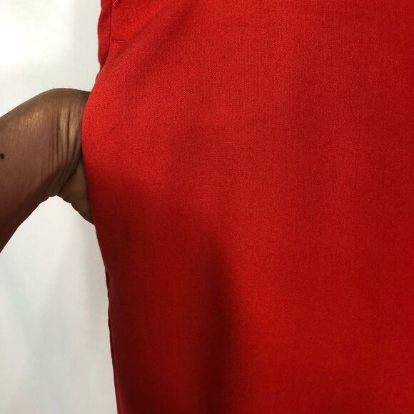 Old Navy Coral Cropped Skimmer Dress Pants Size 8 Casual Office - Picture 8 of 12